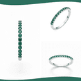 thumbnail image 3 of Anillo Churumbela De Plata 925 Con Zirconias Para Mujer Luma, 3 of 4