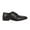 Black, variant on Burton Mens Leather Toe Cap Oxford Shoes