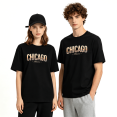 thumbnail image 2 of Chicago Illinois City Name Vintage Graphic Tee for Men and Women, Road Trip Family Gift Cotton Short Sleeves T-Shirt, 2 of 5