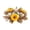 Warm autumn colors, variant on Small Mini Fall Wreath,Pillar Candle Rings with Pumpkin Berry & Maple Leaf,7.48 inch Mini Candle Ring Wreaths,Small Pumpkin Wreath for Halloween Autumn Harvest Tabletop Home Decorations,Orange