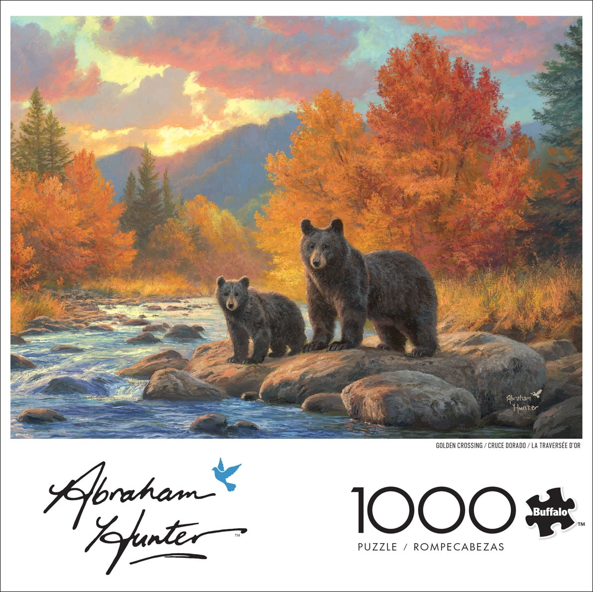 Buffalo Games Le puzzle Golden Crossing - en 1000 pièces