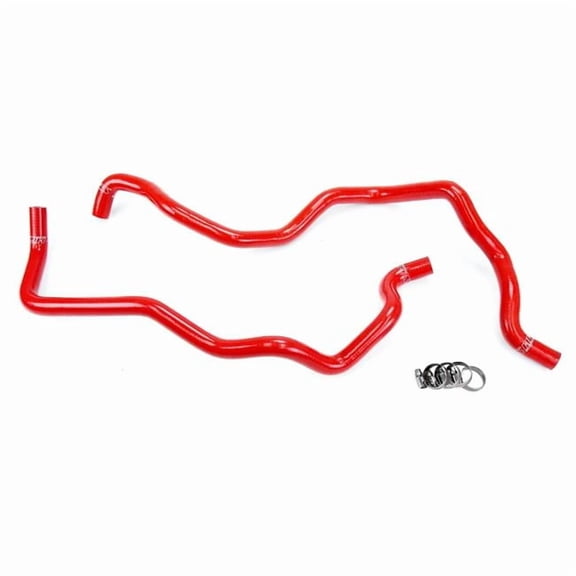 HPS Red Reinforced Silicone Heater Hose Kit for Jeep 07-11 Wrangler JK 3.8L V6 Left Hand Drive Fits select: 2011 JEEP WRANGLER UNLIMITED SAHARA, 2008 JEEP WRANGLER UNLIMITED X