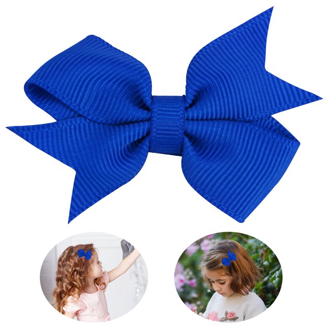 Kids Hair Clip Lovely Decorative Ribbon Bow Baby Hair Pin Baby Barrette
