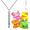 Silver, variant on Breathing Necklace to Replace Bad Habit with 4 Packs Flavor Refillable Pods, Habit Support Necklace for Stress Relief Sensory Fidget for Adults