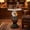 Eagle-Head, variant on Wolf Head Accent Table Resin Sculpture Side Table with Faux Marble Top Modern End Table Decorative Furniture for Living Room Bedroom Office