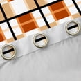 thumbnail image 4 of Manfei Abstract Checkered Curtains Pack of 2 (42x84 Each) for Boys Girls,Geometric Stripes Plaid Curtains Blackout,Retro Vintage Style Bedroom Curtains,Microfiber Bedroom Decor, 4 of 6