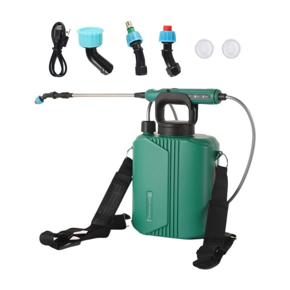 Herramienta de pulverización eléctrica Correa de hombro ajustable 6L Herramienta de de jardín potente Varilla telescópica para riego de jardín