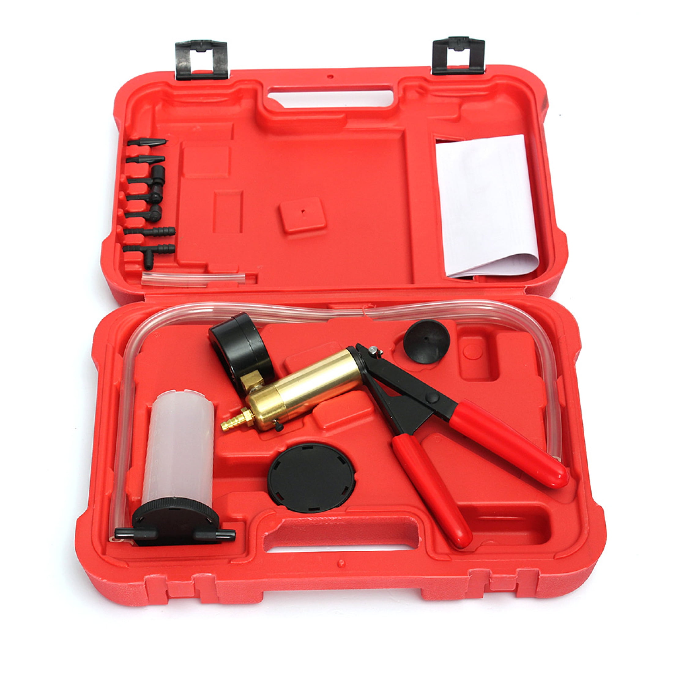 EUBUY 2 in 1 Brake Bleeder Kit Hand held Vacuum Pump Test Set for
