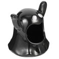 thumbnail image 4 of Ceramic Ghost Tealight Holder Halloween Decorative Item Black 11X10.5X10CM For Home Decor 1Pcs, 4 of 4