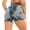 Blue Tie Dye, variant on Women's High Waist Yoga Shorts/ Pants Tie Dye Tummy Control Slimming Booty Leggings Workout Running Butt Lift Tights, S-2XL