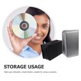 thumbnail image 2 of USHOBE 2Set CD Storage Holder CD Storage Bag Mercerized Cloth Space Saving for Business Trips, 2 of 8