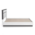 thumbnail image 6 of FOA Misti 3-Piece White Wood Bedroom Set - Queen + 2 Nightstands, 6 of 15
