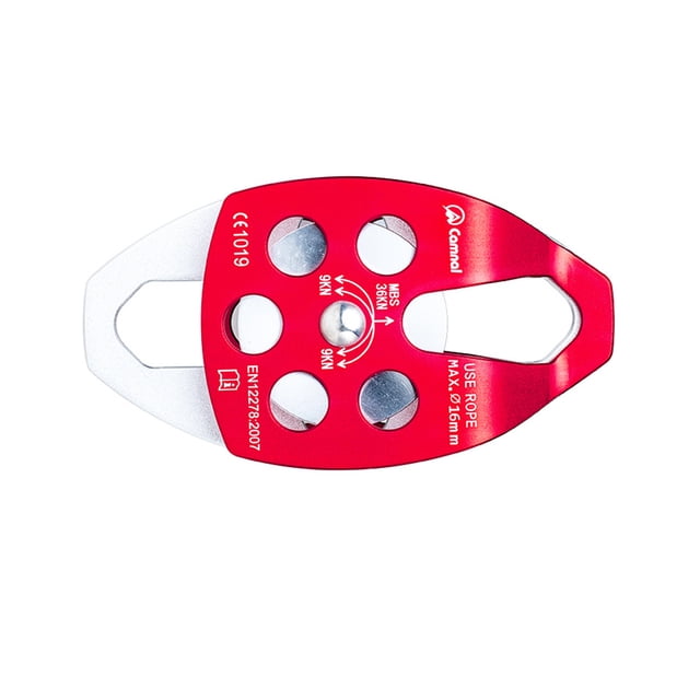 Polea de cuerda portátil Sonducket accesorio de escalada rojo
