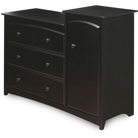 Stork Craft Beatrice Combo Tower-Color:Black