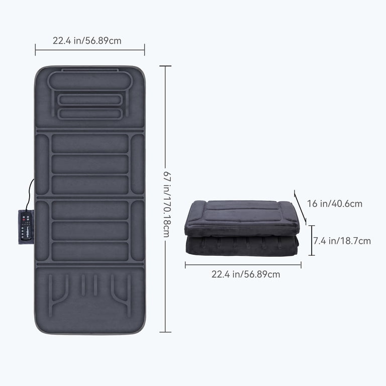 Comfier Full Body Massage Mat with Heat and Vibration photo 3