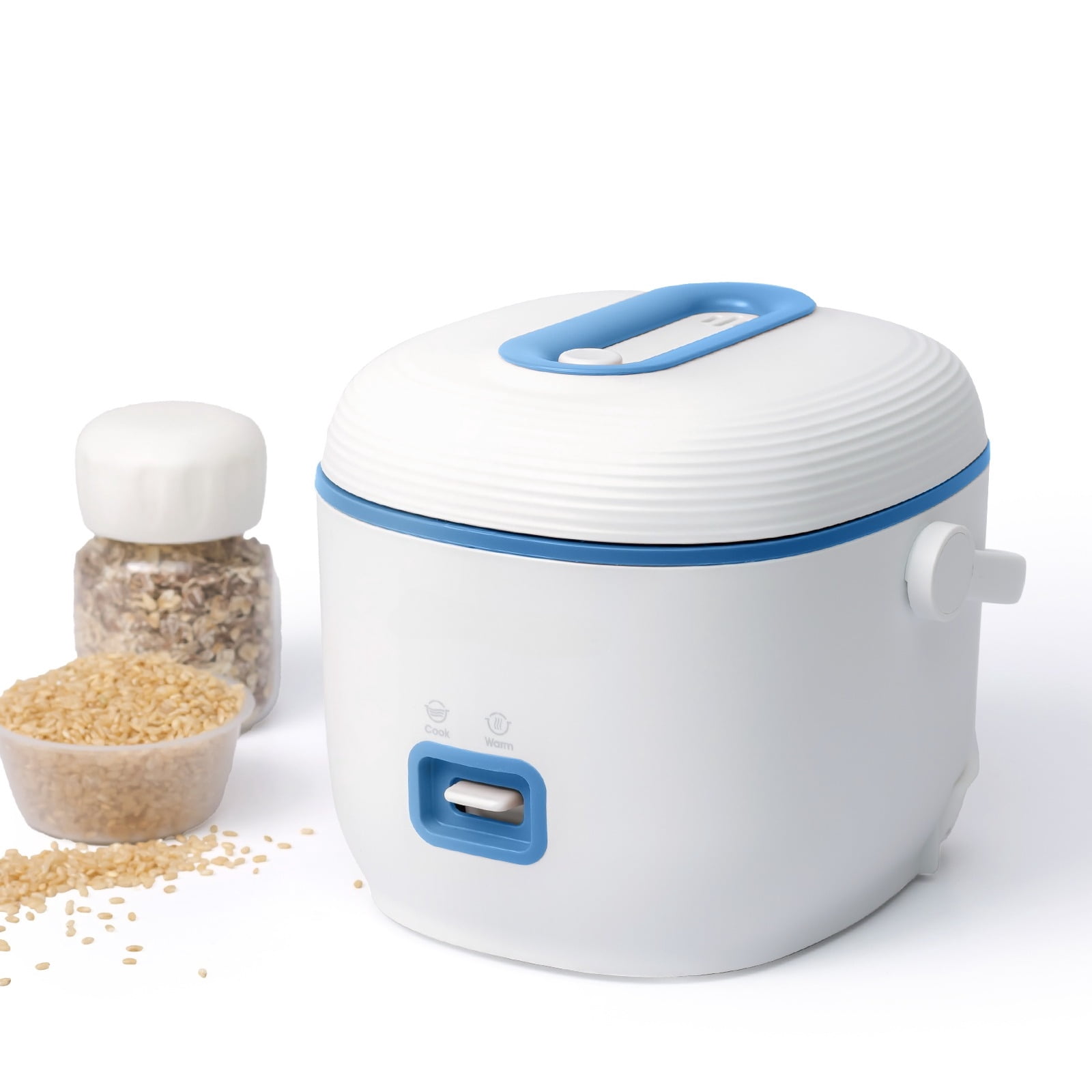 Mini Rice Cooker, Blue