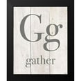 thumbnail image 2 of Louise, Gigi 12x14 Black Modern Framed Museum Art Print Titled - Gather, 2 of 5