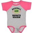 thumbnail image 3 of Inktastic Baseball Is My Favorite Season Boys or Girls Baby Bodysuit, 3 of 5