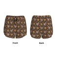 thumbnail image 5 of Lsque Turkey Sunflower Harvest Printed Women's Running Shorts with Liner Pockets,Elastic Quick Dry Workout Athletic Gym Yoga Shorts,Womens High Waist Shorts-X-Large, 5 of 9