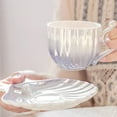 thumbnail image 3 of Tazas de café y perlas de 300 ml, platos, tazas y platillos de café, tazas de cerámica., 3 of 5