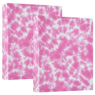 Daisy Strawberry 3 Ring Binder - 1.5 Inch Round Ring, Clear Pocket