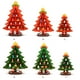 thumbnail image 5 of Toystoory de decoración de árbol de Navidad adorno de muñeca escritorio centro de decoración Metal artesanía granja decorativa Kits de decoración para fiestas Verde METRO Toystoory HA009214-05B, 5 of 6