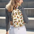 thumbnail image 5 of Fotbe Boho Chicken Mochila de Lona con Estampado, Mochila Duradera, Mochila Versátil de Alta Calidad, Mochila Compacta Vintage-Medium, 5 of 5
