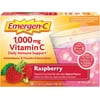 Emergen-C Vitamin C 1000mg Powder (30 Count, Raspberry Flavor, 1 Month Supply), With Antioxidants, B Vitamins And Electrolytes, Dietary Supplement Fizzy Drink Mix, Caffeine Free