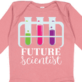 thumbnail image 4 of Inktastic Future Scientist Chemistry Girls Long Sleeve Baby Bodysuit, 4 of 5