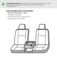 thumbnail image 2 of Covercraft SSC3475CAGY Carhartt SeatSaver Custom Seat Covers - Gravel: 1st Row, 2 of 9