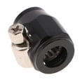 thumbnail image 5 of Rust And Corrosion Resistance 4AN AN 4 AN - Hose Line End Cover Clamp Finisher Fitting Black, 5 of 7