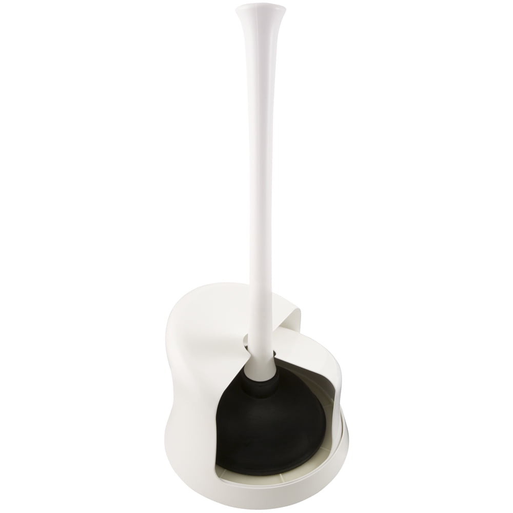 Plumb Craft Twist and Store Toilet Plunger and Storage Caddy Walmart