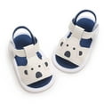 thumbnail image 5 of Yunliwuli Infant Baby Boys Sandals Cartoon Anti-Slip Soft Sole Shoes Breathable Outdoor Beach Slipper First Walkers Shoes, 5 of 9