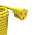 thumbnail image 2 of STANLEY PowerCord 100 Grounded Outdoor Extension Cord, 100 Ft., Yellow, 33997, 2 of 4