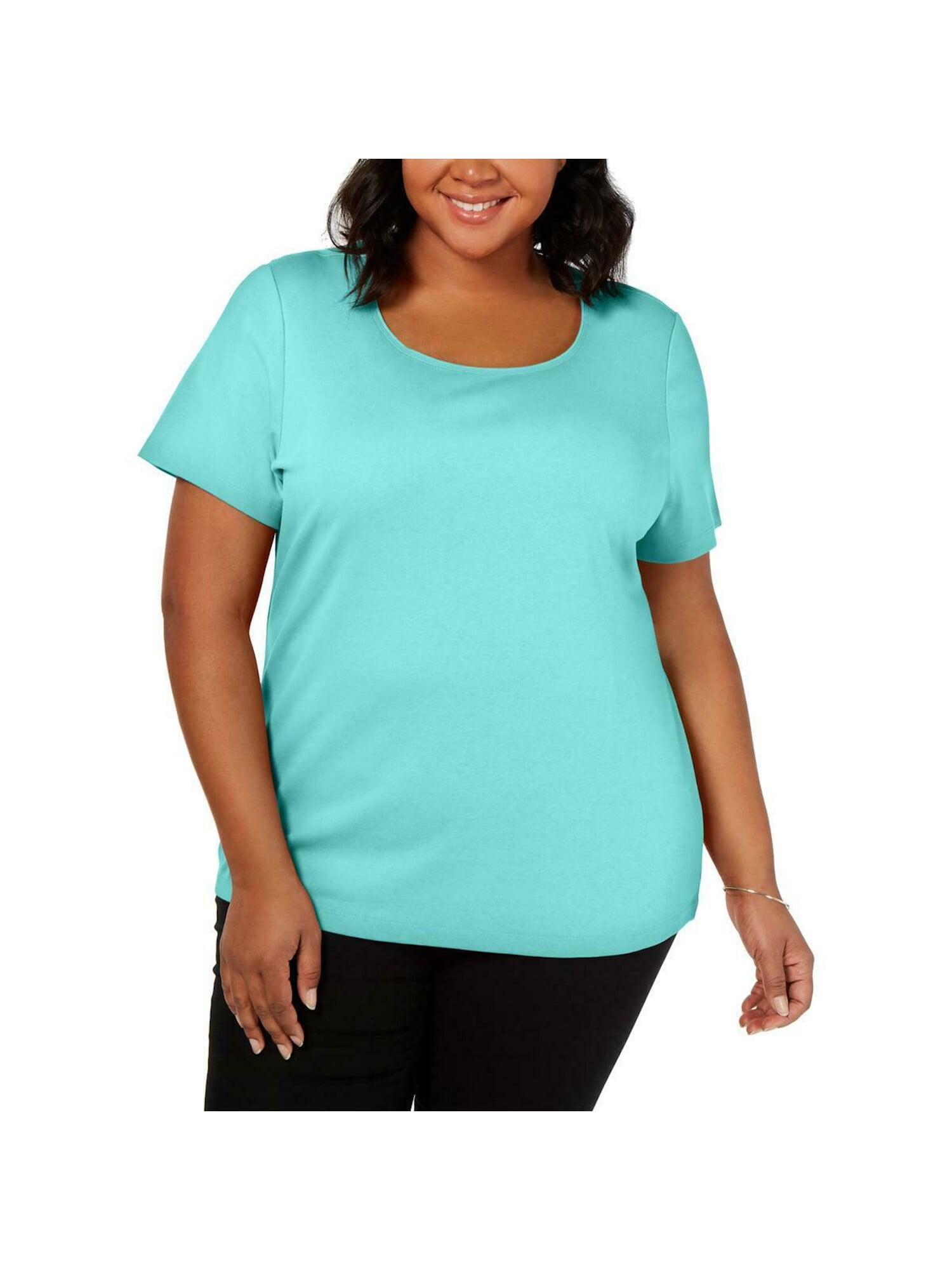 aqua plus size tops