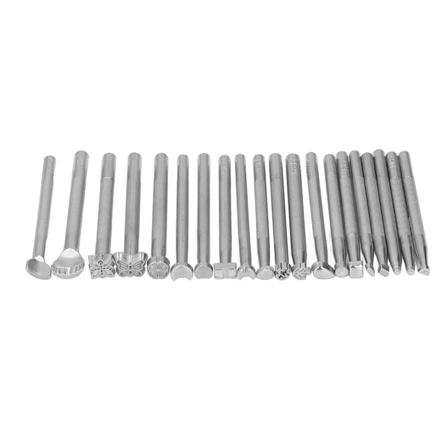 Leather Stamps Tool Set20Pcs Leather Stamping Tools Leather Stamps Leather Stamp Punch Tools Leading Edge Technology
