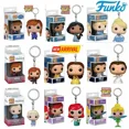 thumbnail image 2 of FUNKO Pop Disney Llavero Juguete La Bella y la Bestia Bella Frozen Elsa Anna Ariel Rapunzel Cenicienta Figura de PVC Colección Modelo Juguetes, 2 of 5