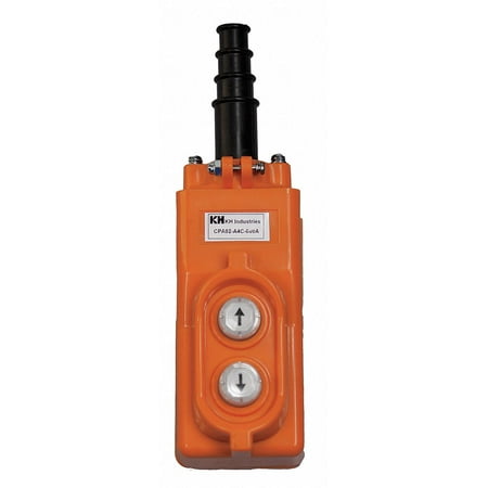 

Kh Industries Pendant Station 2 Push Button NO Orange CPA02-A4C-000A
