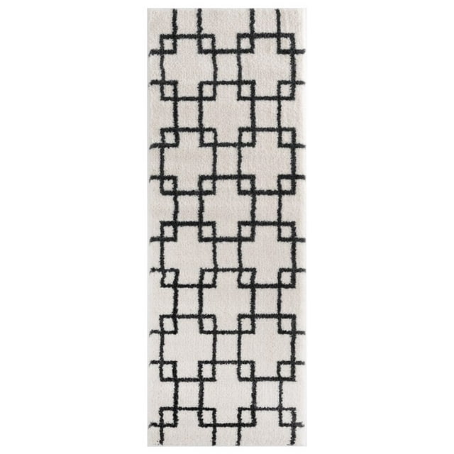 United Weavers Tranquility Aaru White Runner Rug