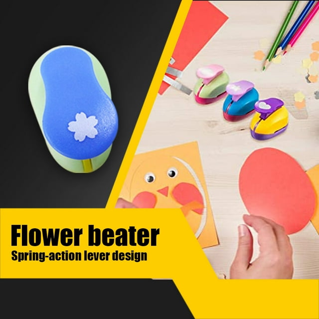 Hole Puncher Cards Labor-saving Photo Album Handmade Decoration Tool Accessories Easy and Fast Manual Tools Consistent Design Cherry blossoms
