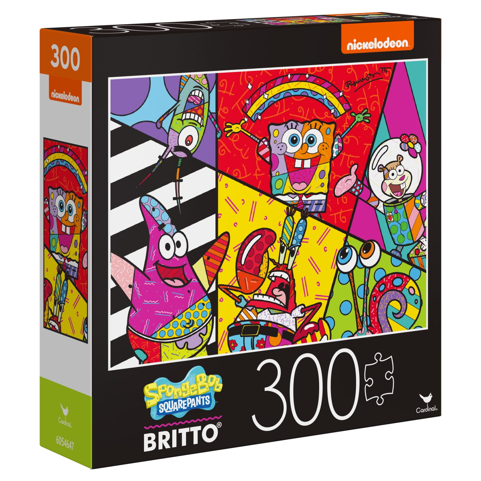 300 Pieces Spin Master Spongebob Squarepants Colorful 18" x 24" Puzzle 