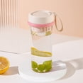 thumbnail image 1 of Botella de agua deportiva de 500 ml con diseño a prueba de fugas, vaso de viaje portátil para gimnasio al aire libre e hidratación diaria. Vaso de agua de plástico., 1 of 6