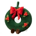 thumbnail image 3 of Christmas New Plush Pillow Stuffed Chocolate Cookie House Shape Decor Cushion Cute Funny XMas Tree Decor Doll A, 3 of 3