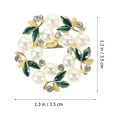 thumbnail image 2 of BESTYASH 2Ud Broches Vintage De Aleación Para Accesorios Decorativos Con Y Seguro Para Mujer, 2 of 6