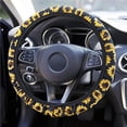 thumbnail image 4 of pitrice Housse de Roue Fournitures de Voiture Pièce de Rechange Étui de Direction Universel Décoratif Élégant à la Mode Durable Type 2, 4 of 9