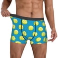 thumbnail image 2 of Kdxio Men's Boxer Briefs with Ball Tennis Print - Comfortable and Breathable Underwear for Everyday Wear, 2 of 7