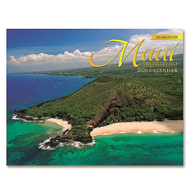 Island Heritage Maui Hawaii 16 Month Calendar 2020
