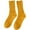 Yellow, variant on Prolriy Womens Socks, Solid Color Stacked Socks Wind Loose Tube Cotton Socks Fashion Lady Socks Winter Socks for Women Orange
