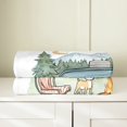 thumbnail image 3 of Erosebridal Rustic Camp Sherpa Blanket, RV Car Fuzzy Blanket Throw, Happy Camping Decor, 3 of 7