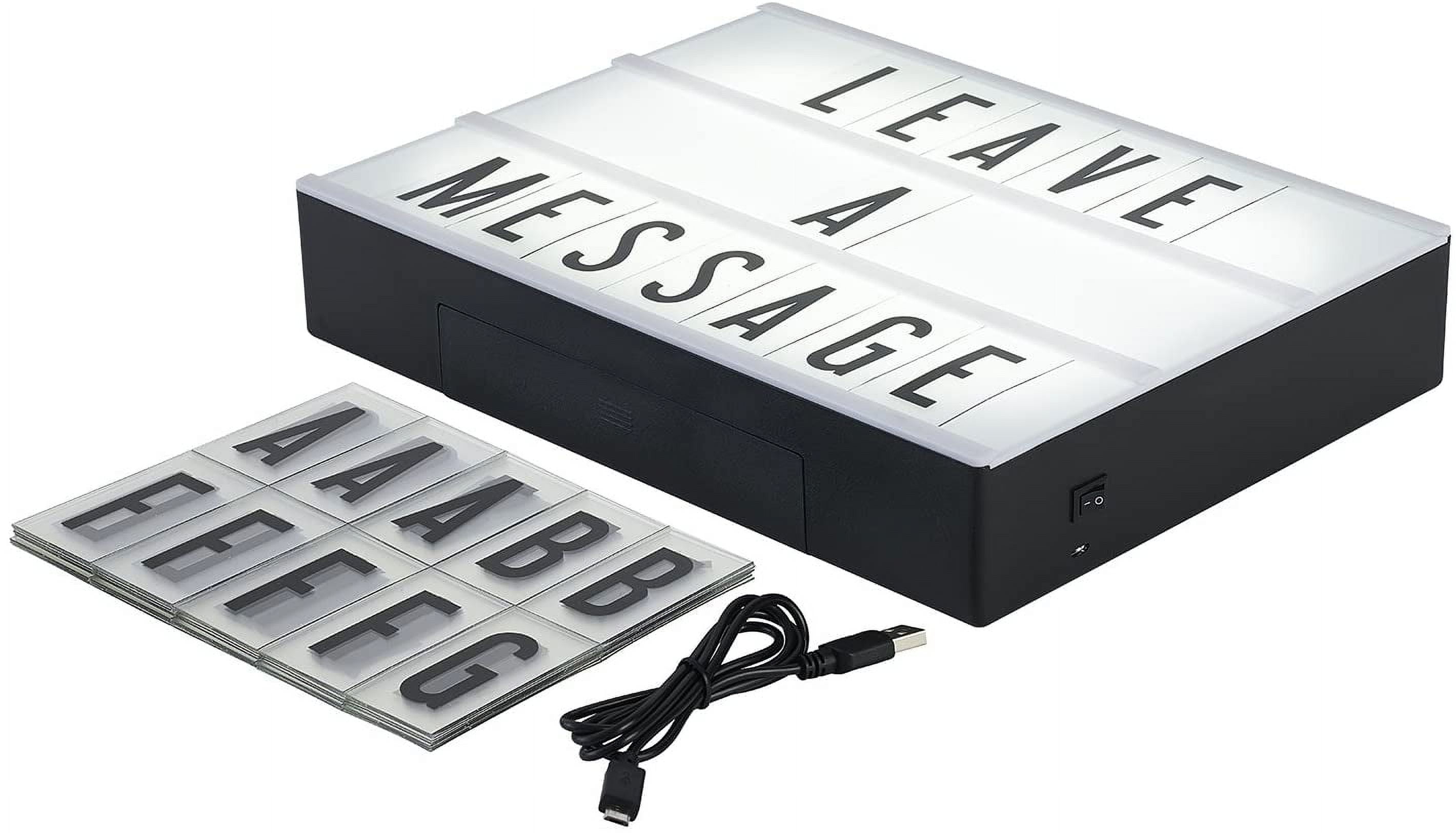 tricase FM-LB01 Cinema Light Box with Letters - Marquee Color